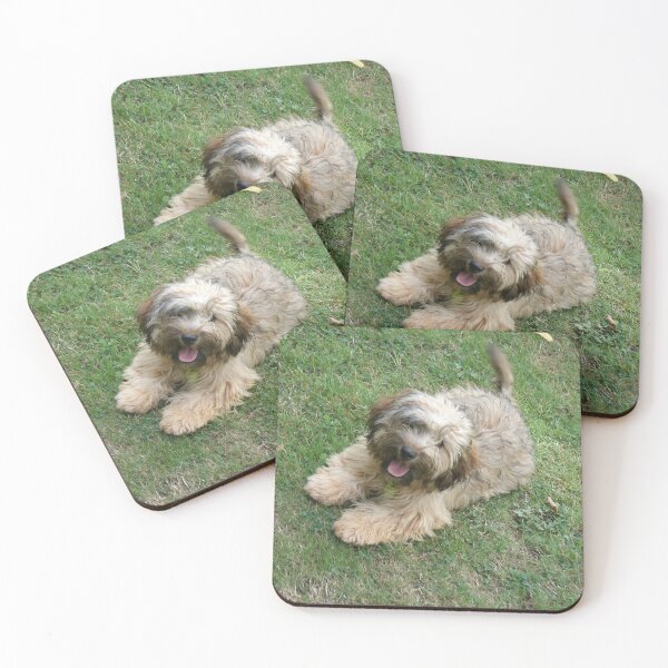 Item preview, Dog lying in the grass designed and sold by FloralCottage.