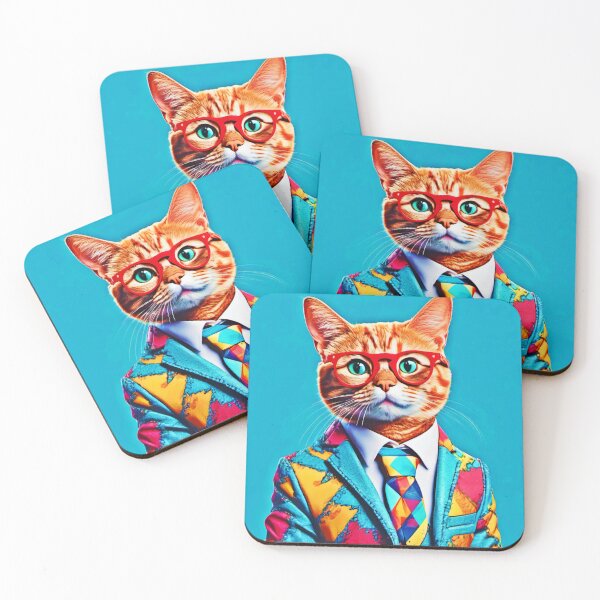 Item preview, Fashionable Feline: Stylish Jacket Elegance designed and sold by Health And Fitness Posts e-Store.