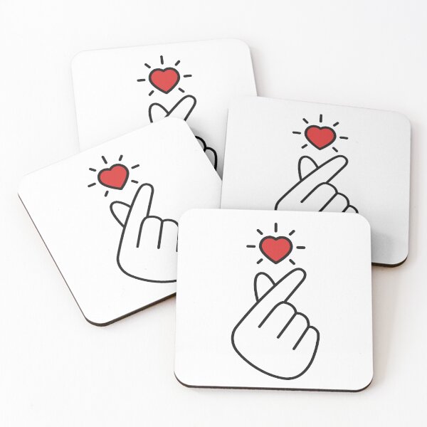 Item preview, Korean heart fingers. Korean love sign designed and sold by ArtAlexDesign.