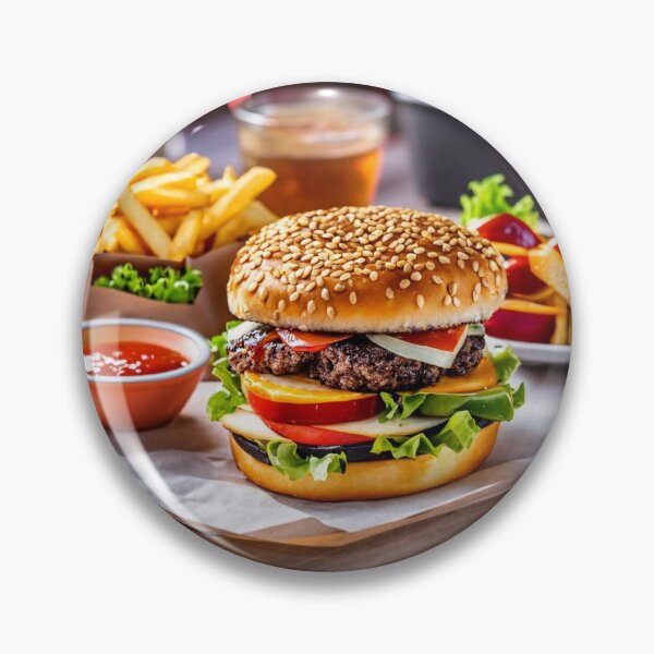 Item preview, Hamburger combo menu designed and sold by TAI-KU.
