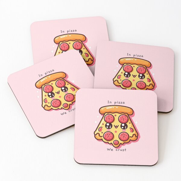 Item preview, In pizza, we crust designed and sold by KonichiwaCutie.