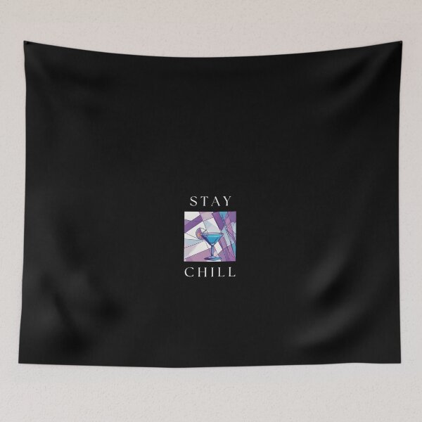 Item preview, Stay chill- simple textwith graphic, minimalism designed and sold by coolvibes-shop.