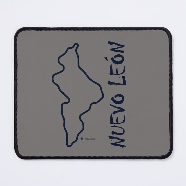 Item preview, Nuevo León Blue Map designed and sold by bascconut.