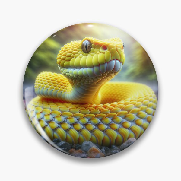 Item preview, Yellow rattlesnake Animal for Reptile Lovers designed and sold by dimaxstore.