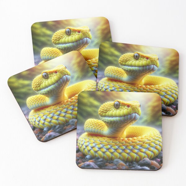 Item preview, Yellow rattlesnake Animal for Reptile Lovers designed and sold by dimaxstore.