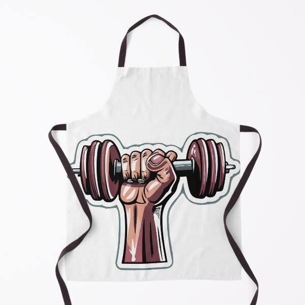 Item preview, Chalk Grip Dumbbell - Bodybuilding Fitness designed and sold by NiftyWrx.