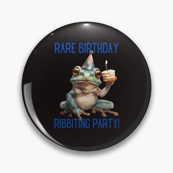 Item preview, Rare Birthday, Ribbiting Party! designed and sold by elynne9.