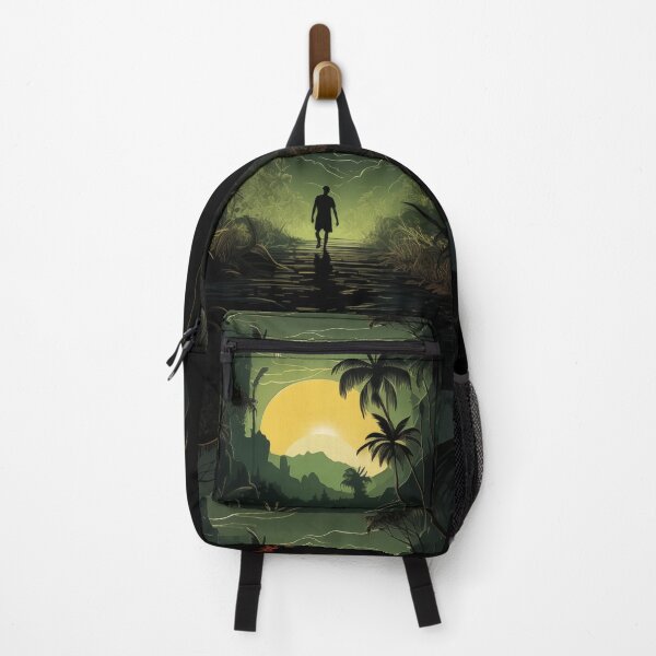 Item preview, Lonely man walking trough the jungle designed and sold by Dadziosz.