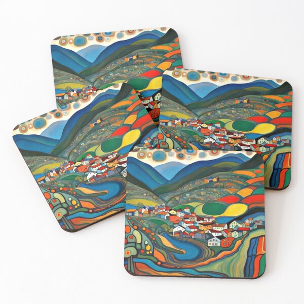 Item preview, Fjord Town 1 designed and sold by George Hutton Hunter.
