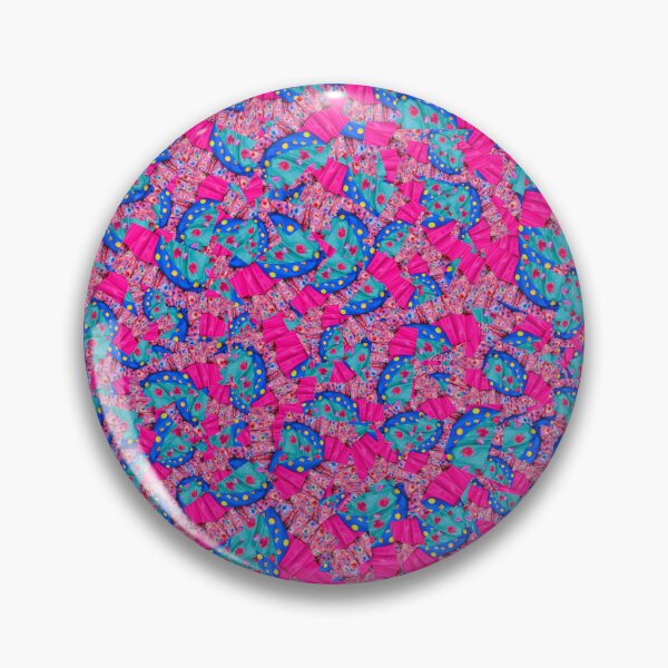 Item preview, Colorful cosutme collage motif pattern designed and sold by DFLC Prints.