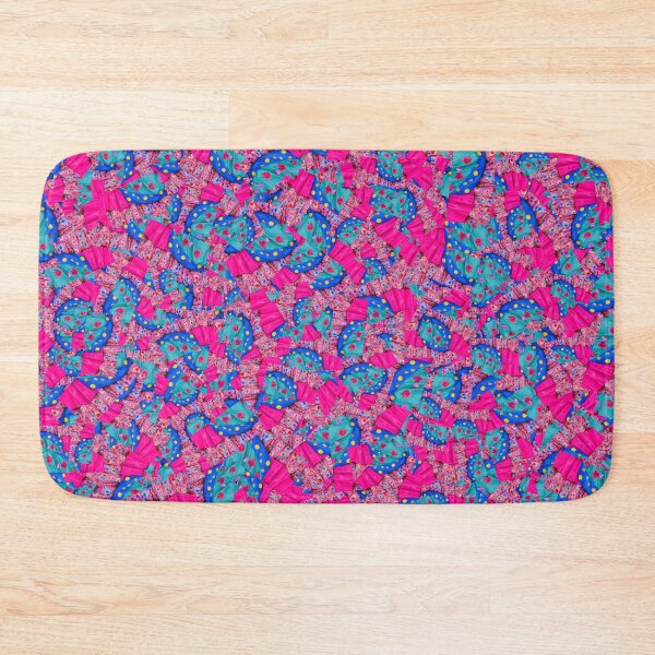 Item preview, Colorful cosutme collage motif pattern designed and sold by DFLC Prints.