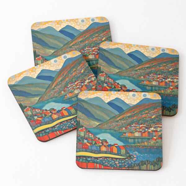 Item preview, Fjord Town 2 designed and sold by George Hutton Hunter.