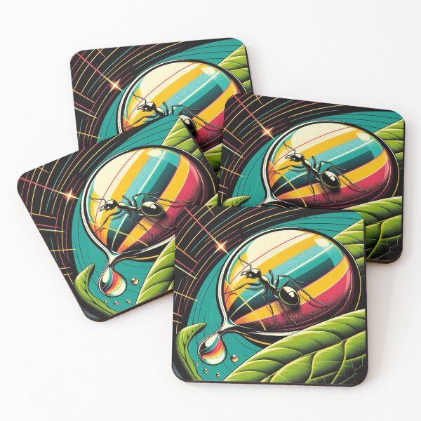 Item preview, Ant and dewdrop designed and sold by TOMASZ-ART.