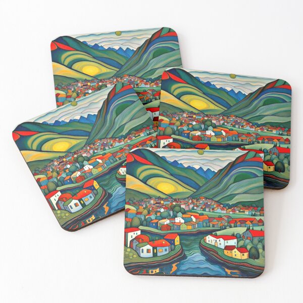 Item preview, Fjord Town 3 designed and sold by George Hutton Hunter.