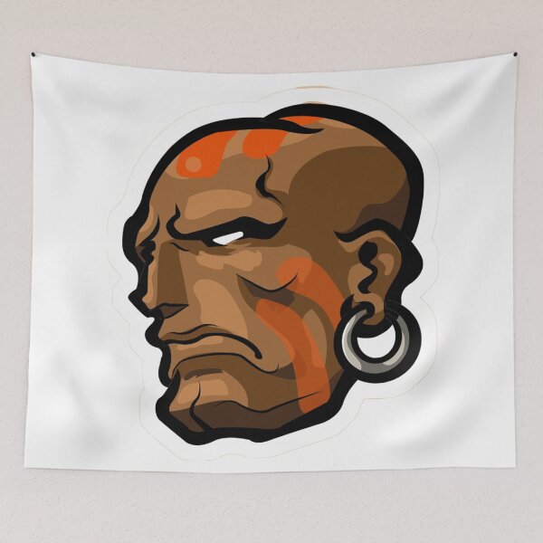 Item preview, dhalsim sticker sfII designed and sold by charliedoom.