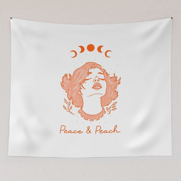 Item preview, Peace and Peach designed and sold by Almasha.