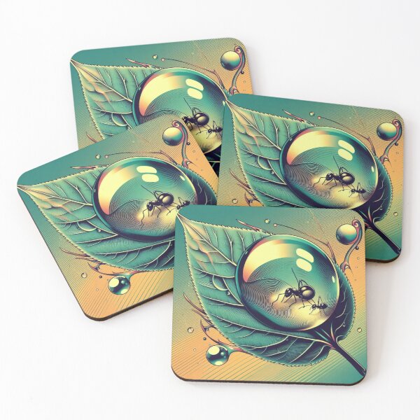 Item preview,   Ant and dewdrop designed and sold by TOMASZ-ART.