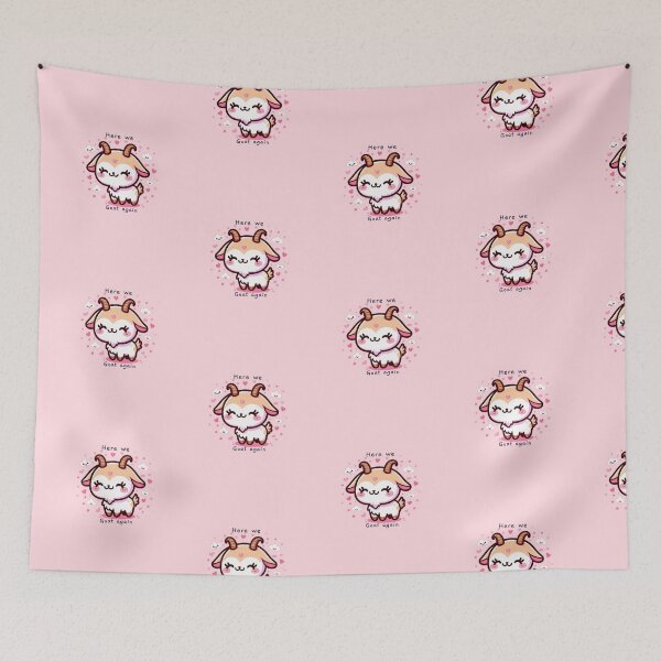 Item preview, Here we goat again designed and sold by KonichiwaCutie.