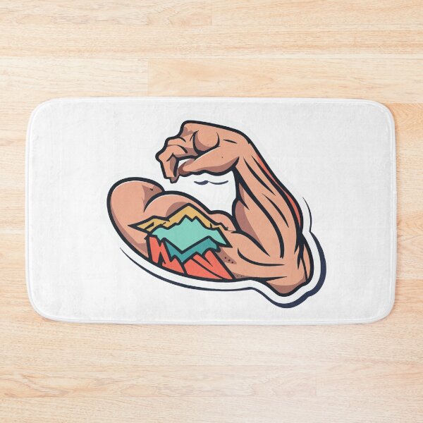 Item preview, Strength Peaks - Biceps Transforming into Mountains designed and sold by NiftyWrx.