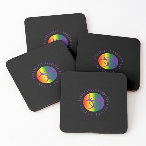 Item preview, LGBTQ Biohazard T-shirt, Dangerously Fabulous LGBTQ Edition Slogan Unisex T-shirt, LGBTQ Funny T shirts  designed and sold by PrideBeProud.