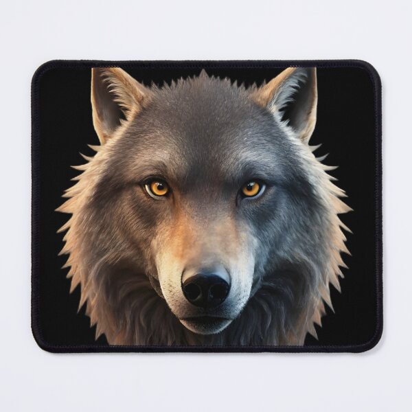 Item preview, Wolf face designed and sold by QuantumAbstract.