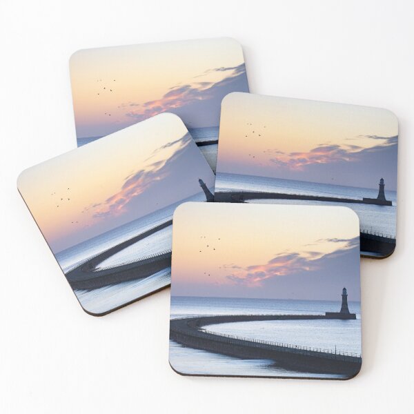 Item preview, Tranquil Sunrise at Roker designed and sold by RedGrouse.