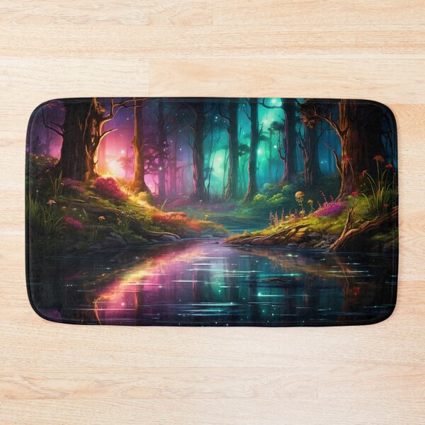 Item preview, Fantasy Dreamscape, Enchanted Forest, Magical Woodland, Beautiful River designed and sold by Fantasy Masterpiece.