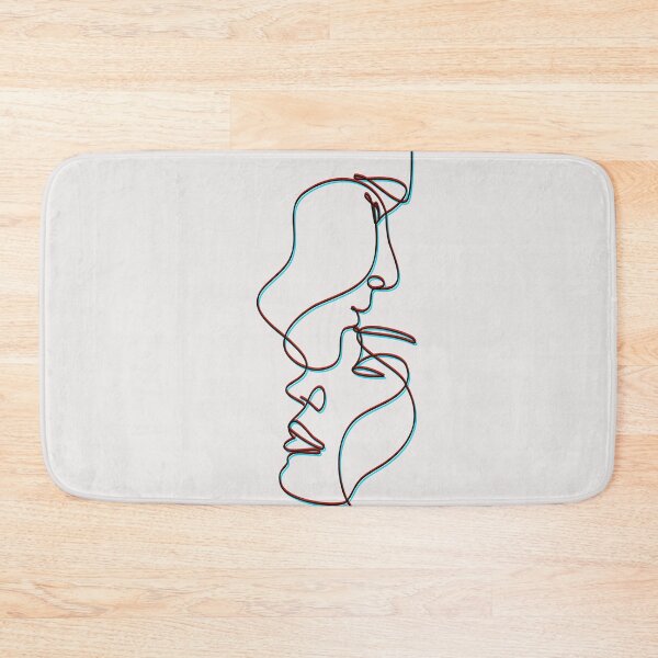 Item preview, Couple Line One 3D effect designed and sold by hemp3x.