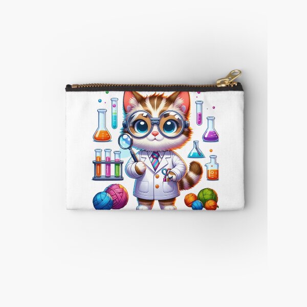 Item preview, Curious Cat Scientist designed and sold by TinyTailsGalery.