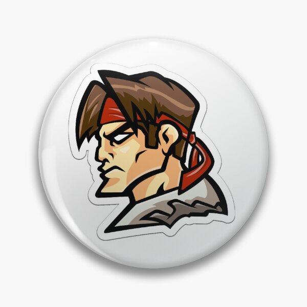 Item preview, ryu from street figjter 2 sticker designed and sold by charliedoom.