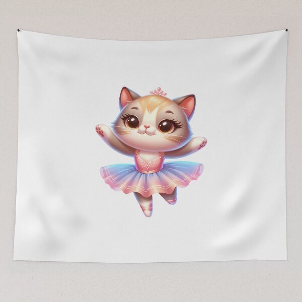 Item preview, Prima Ballerina Cat designed and sold by TinyTailsGalery.