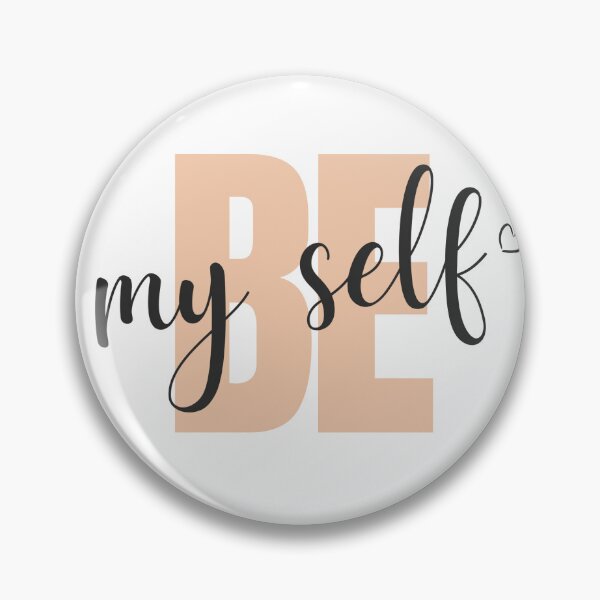Item preview,  Be My Self Text graphic design designed and sold by Babajexodas.