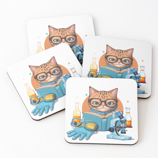Item preview, Cute Scientist Cat designed and sold by Promoc.