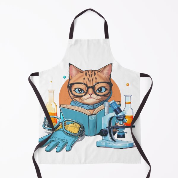 Item preview, Cute Scientist Cat designed and sold by Promoc.