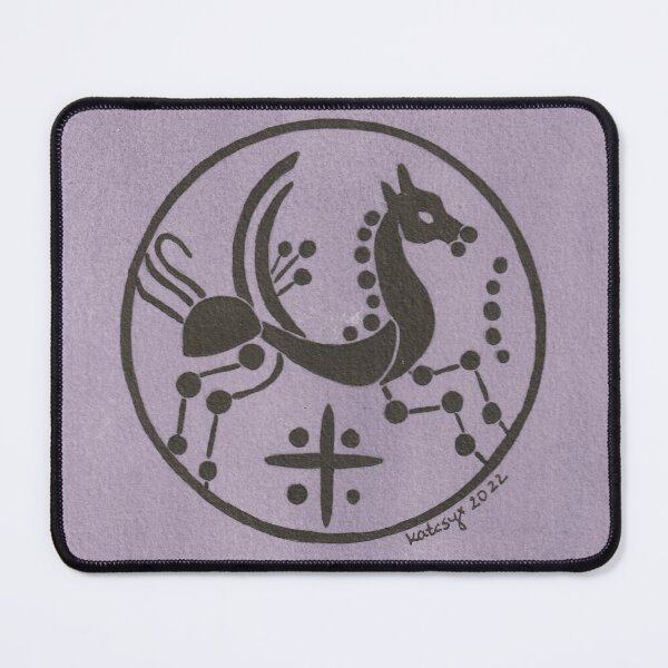 Item preview, Celtic Pegasus with star designed and sold by Katcsyx.