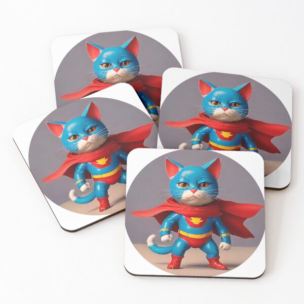 Item preview, Super hero cat designed and sold by teesly15.