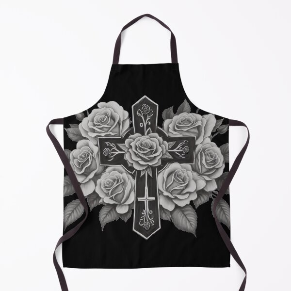 Item preview, Holy cross with roses rosary rose cross designed and sold by Frostquest.