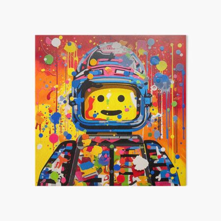 Item preview, Colorful space man designed and sold by cobblzstudio.
