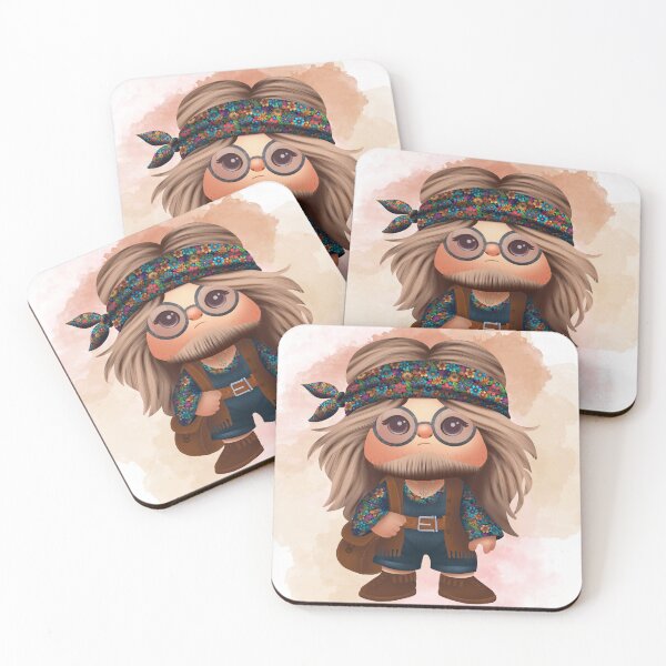 Item preview, Hippie gnome designed and sold by SDCillustration.
