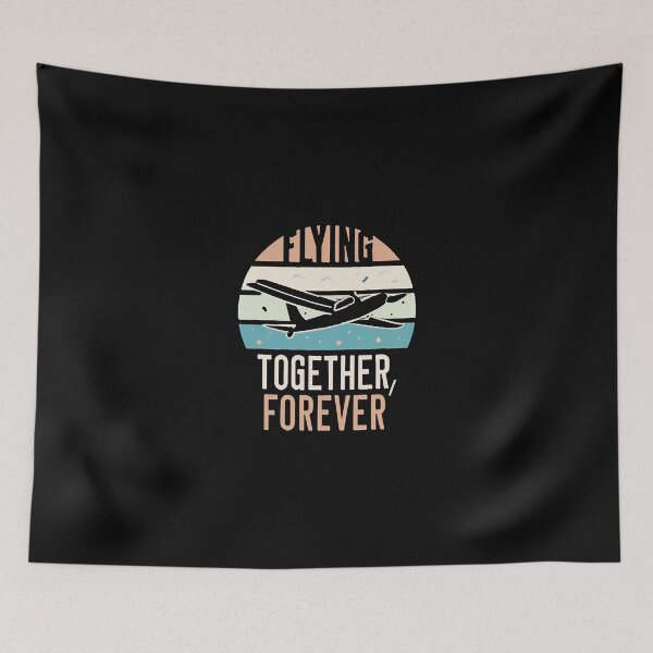 Item preview, Flying Together, Forever Pilot Husband designed and sold by DomTeesHaven.