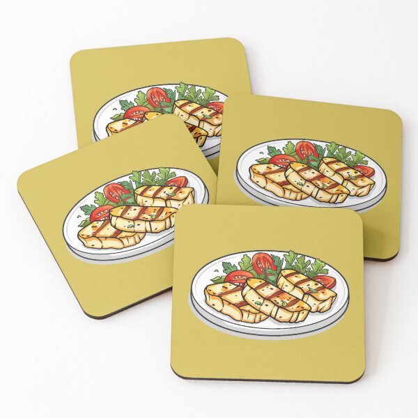 Item preview, Queso Halloumi A La Parrilla designed and sold by sakurashorty.