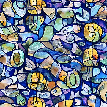 Artwork thumbnail, Colorful Abstract Pattern by ArtsyWishy