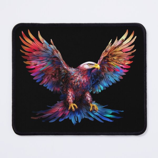 Item preview, A multicolored eagle, wings outstretched designed and sold by The-Gifted.