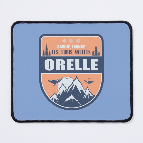 Item preview, Orelle France Vintage Winter Skiing Design designed and sold by CynthiaGraphics.