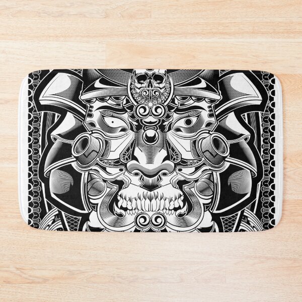 Item preview, samurai cyber punk mecha skull designed and sold by charliedoom.
