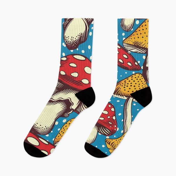 Item preview, “Hallucinogenic Exploration: 60s Mod Psychedelic Mushrooms” designed and sold by Art-Vortex-fr.