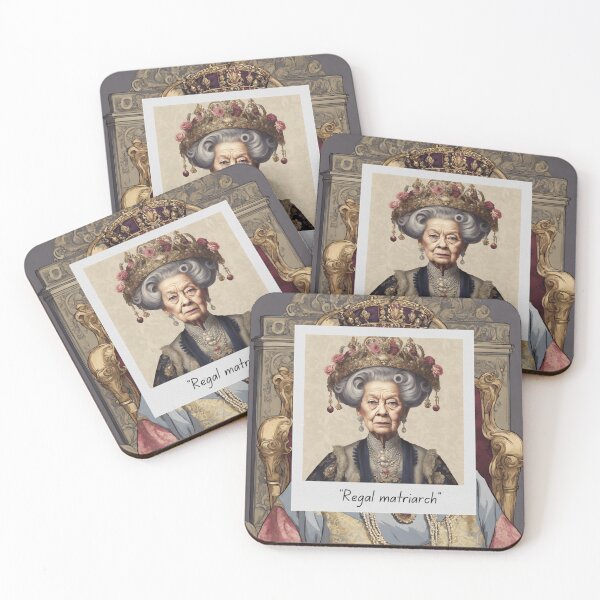 Item preview, Queen dowager designed and sold by Bubble.bloom.art.
