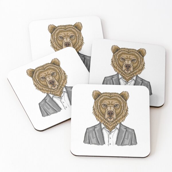 Item preview, Bear in a Suit designed and sold by Poodel.