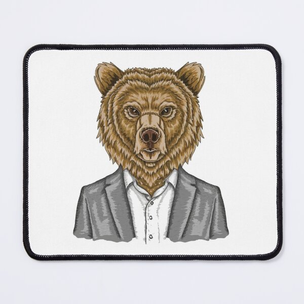 Item preview, Bear in a Suit designed and sold by Poodel.