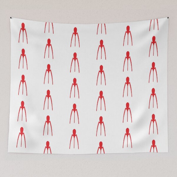 Aperçu de l'œuvre Philippe Starck Juicy Salif en silhouette rouge - Conception de produits créée et vendue par SLGA-Designs.